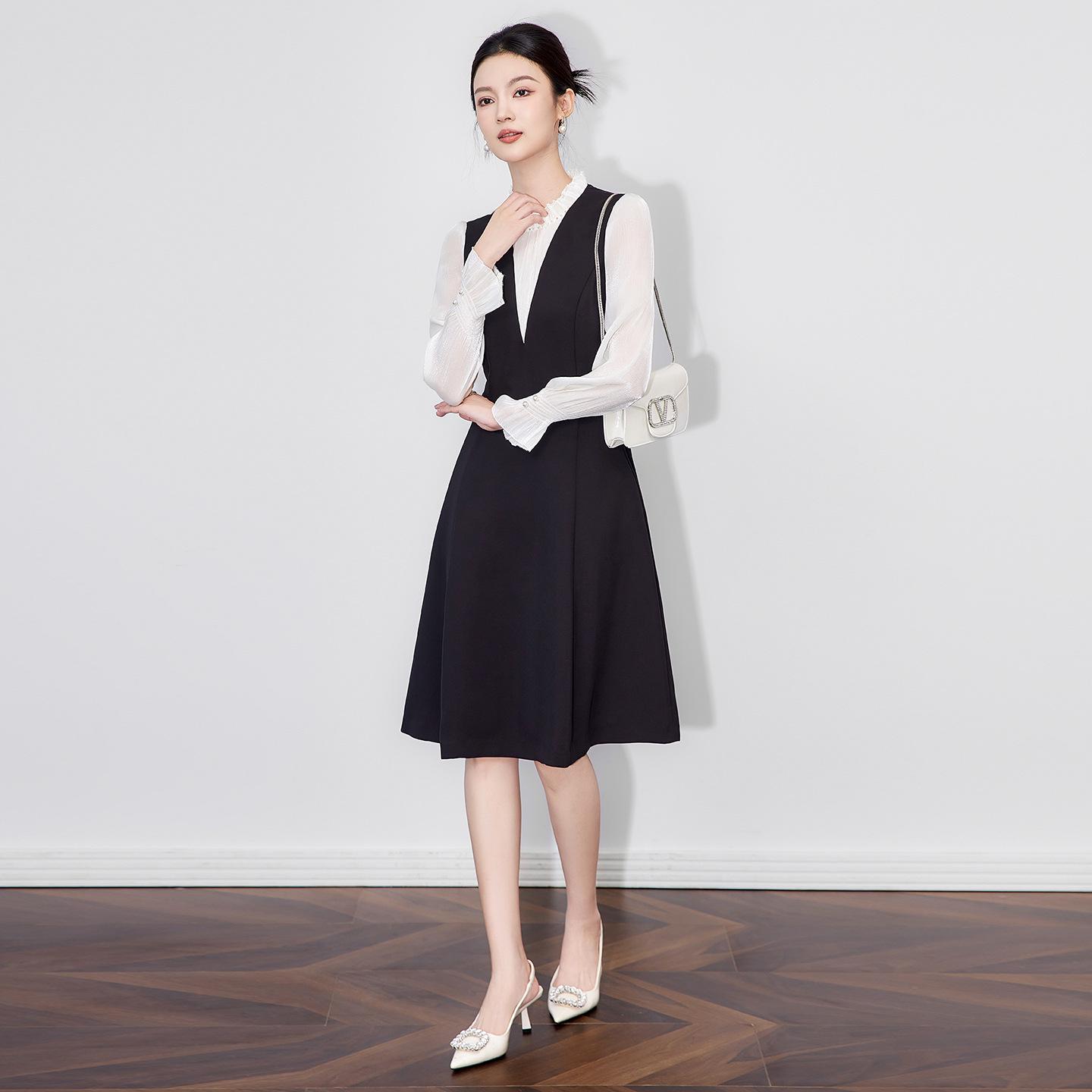 

Южное масло Элегантное платье-двойка: Роскошный, Профессиональный и Идеальный для Торжественных Мероприятий. Extra Extra Large чёрный