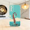O-Octopus  Phone Case For SamsungA10,12,20,21S,30,31,40,50,51,52,70,71 Transparent Cover