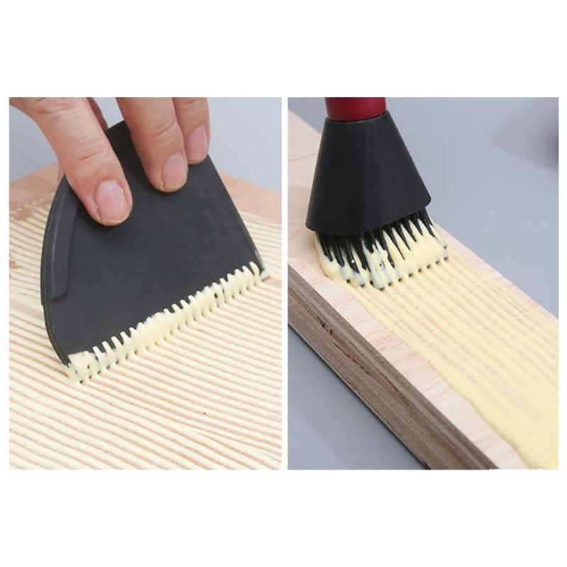 4 Pieces Woodworking Arts Crafts and Glue Spreader Applicator Set 1 Tray 1 Comb for Wodworking Arts Crafts Around The