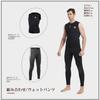 MORGEN SKY Wetsuit Long Pants Bolero Wet Pants Neoprene Fabric SUP Warm Quick Drying Elastic Fishing Climbing Surfing Kayaking Sauna 104 Men's 2mm/3mm