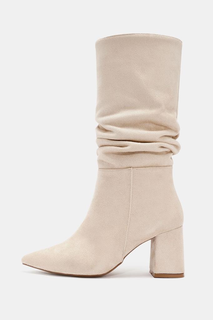 Women Modern Stylish Fashion Boots Boots Luna Mink High Heel Boots