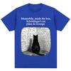 Schrodinger Cat Funny Physics Science Graphic T Shirts Unisex Unisex Vintage Fashion Short Sleeve Oversized Cotton Casual TShirts