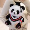 Soft Stuffed Animal Toy Cute Doctor Hat Panda Doll Plush Panda Ornaments  Students Gift