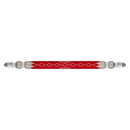 VESSEL 40V Compatible Double End Plus Diamond Gosai Bit +2 x 110 1 Piece DG142110