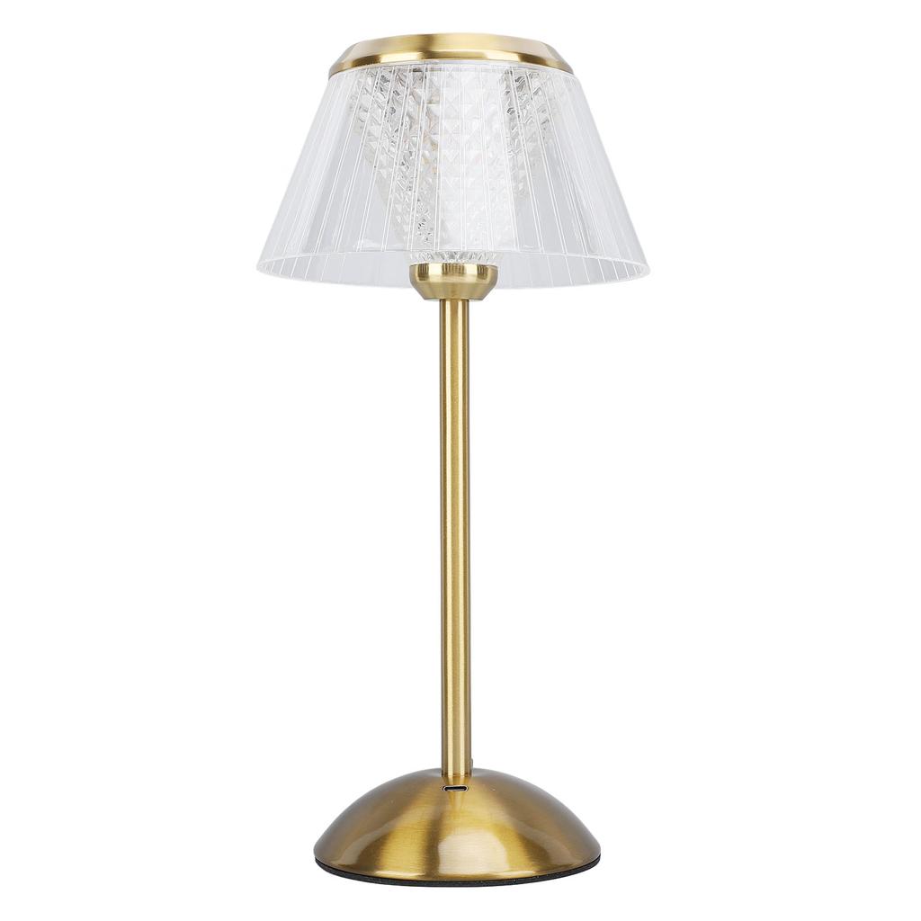 Cordless Desk Lamp Rechargeable 3 Color Temperature Dimmable LED Nightstand Table Light for Bedroom