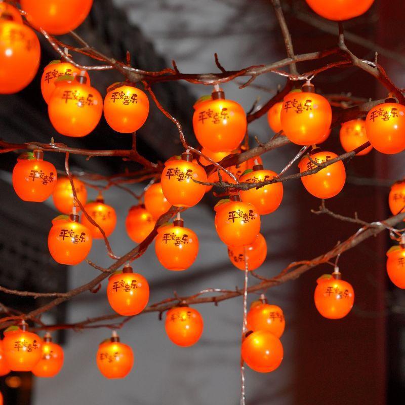 

Festive Fruit-Shaped String Lights 6m 40 lights Battery