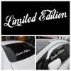 Styling Car Accessories Reflective Waterproof Limited Edition Auto-styling Window Car Stickers