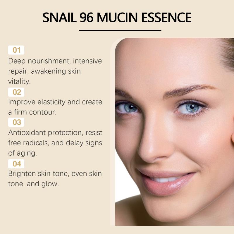 Snail Collagen Repair Skin Moisturizing Fade Dark Spots Brighten Skin Care Products 100Ml one size