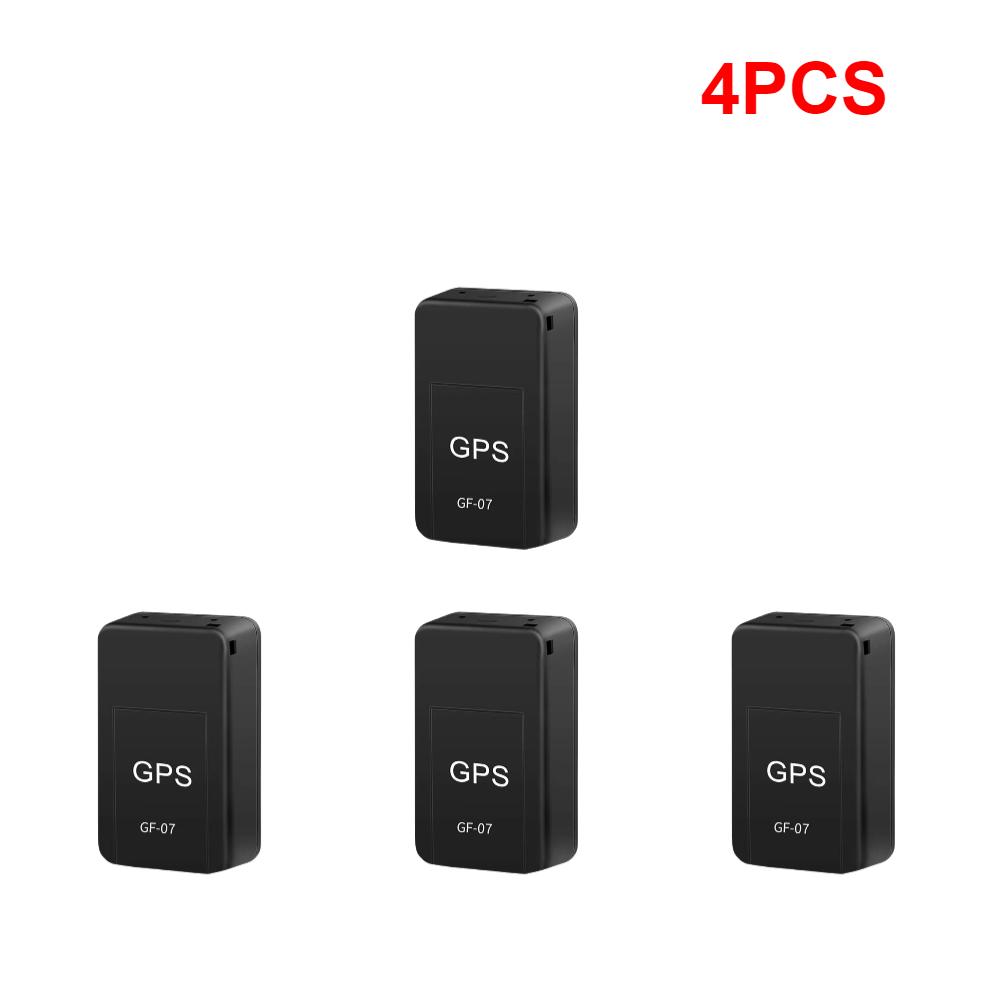 1-5PCS Mini GF-07 GPS Car Tracker Real Time Tracking Anti-lost Key Pet Locator Strong Magnetic Mount SIM Message Positioner
