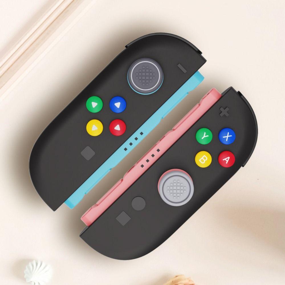 Silicone Button Grips Caps Anti-slip Accessories Joystick Cap Button Sticker Set Thumb Stick Case Cover for Nintendo Switch 2