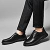 Fashion Genuine Leather Lazy Shoes Men Casual Oxfords Shoes Outdoor Mens Slip On Walking Footwear New Male Loafers Handmade Men's Flats