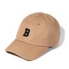 BUTDEEP Non-Logo Curve Cap - Beige