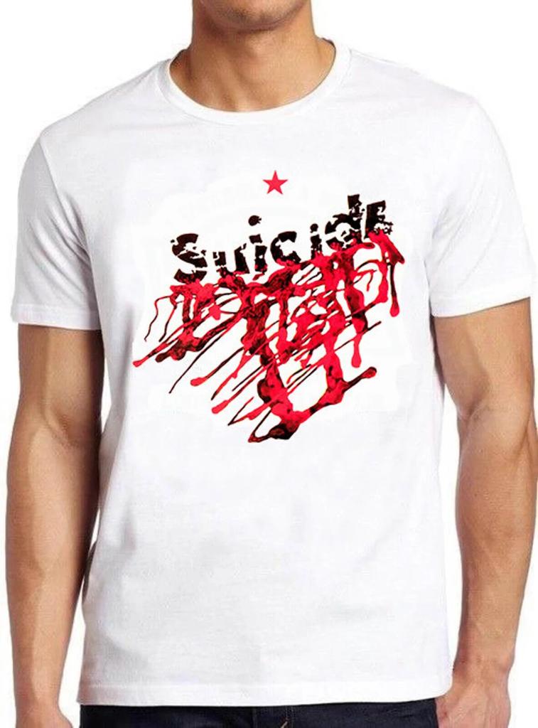 Suicide T Shirt Music New Wave Punk Band Cool Gift Tee 2091