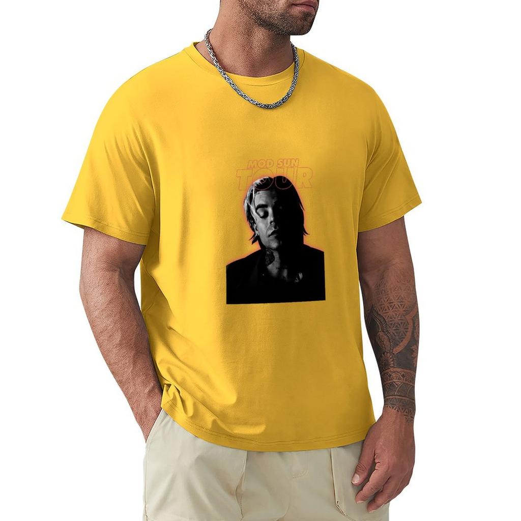 MOD SUN TOUR T-Shirt oversized graphic tee cotton graphic tees men graphic t shirts