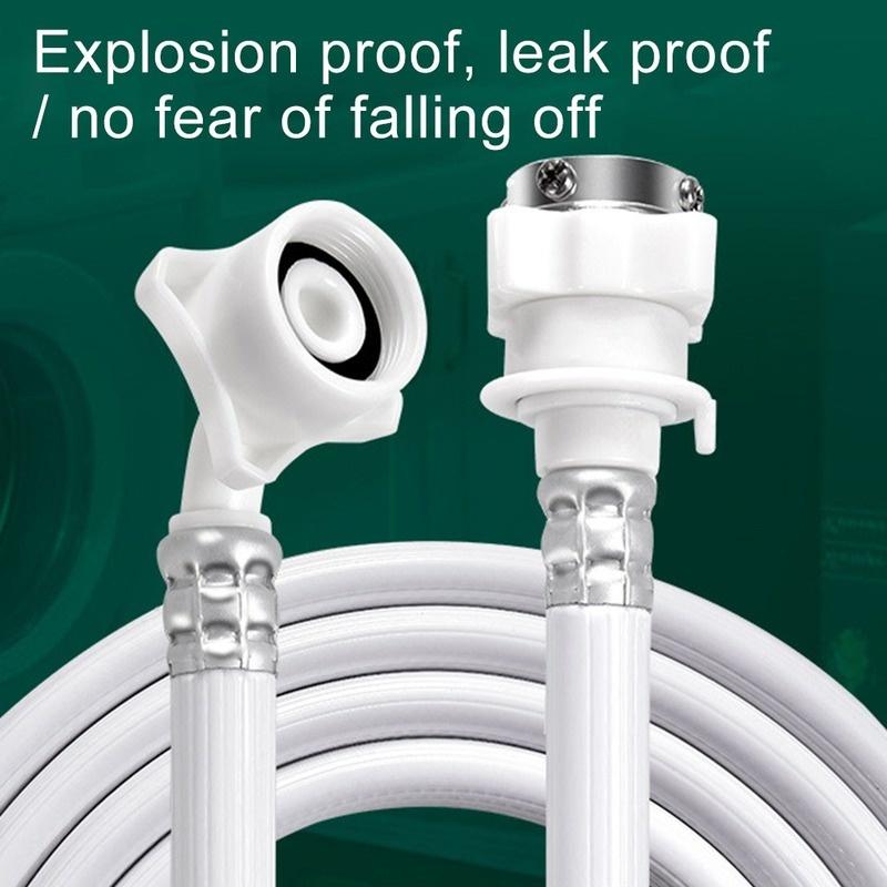 1 buc 1,5 m mașină de spălat automată mașină de spălat vase țeavă de admisie antiexplozie furtun de umplere de alimentare cu apă tip universal 6 puncte interfață 25mm