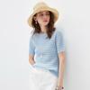 Komombo 2026 Short-Sleeve Knit T-Shirt for Women