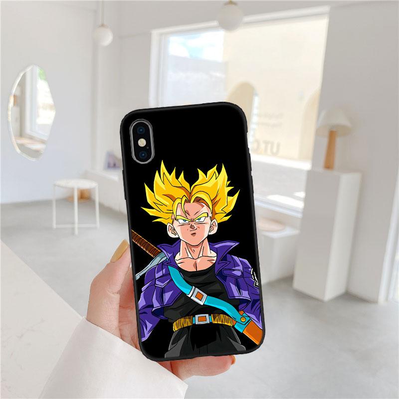 

PP31 Dragon Ball Trunks Soft Shell Phone Case for Samsung Galaxy Note 10 20 S23 S24 S25 Ultra FE Plus Edge Lite A02S A35 A07 A17 Galaxy S25 FE