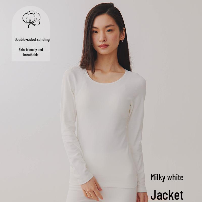 

Женский теплый хлопковый антибактериальный облегающий базовый слой M