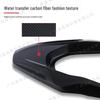 Carbon Fiber Texture ABS Rear Tail Rack Cover for Honda PCX160 Motorcycle