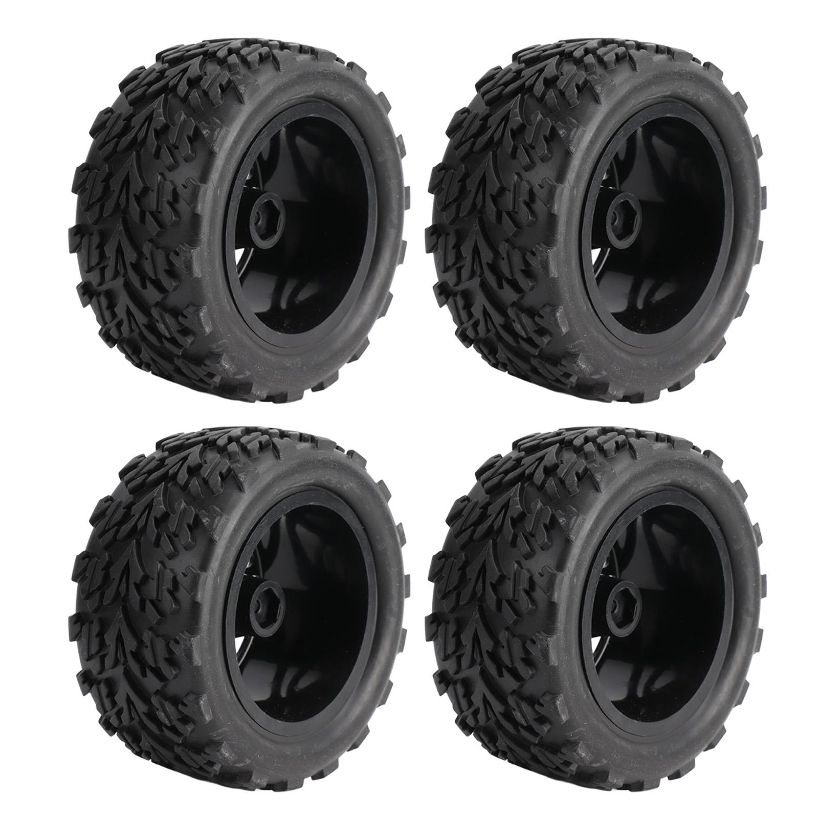 

4Pcs 1/10 Scale Short Course Truck Tires RC Wheels Tires for Traxxas Slash 1/10 Remote Control Car