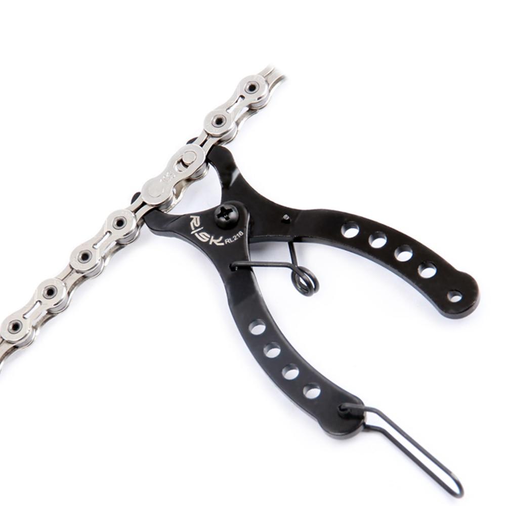 1Pc Bicycle Chain Mini Mountain Bike Chain Quick Link Bike Gauge Tool Calipers Measure Screw Chain Hook Cycling Accessories