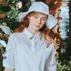CHALLENGER Big Brim Sunshade Unisex Bucket Hat White