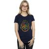 Harry Potter Womens/Ladies Hogwarts Houses Cotton Boyfriend T-Shirt