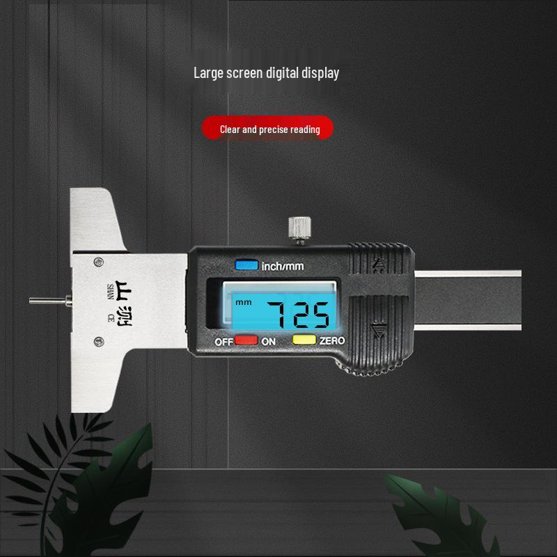Shan Ce 0-30mm Digital Tire Tread Depth Gauge - Electronic Groove Measure Tool