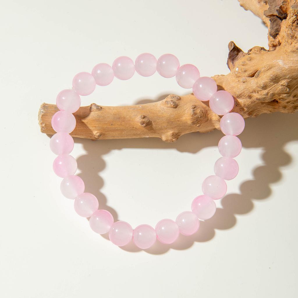 Accessories, fresh glass beads, beaded bracelets, women's personality creative disc play, finger soft bracelets wholesale