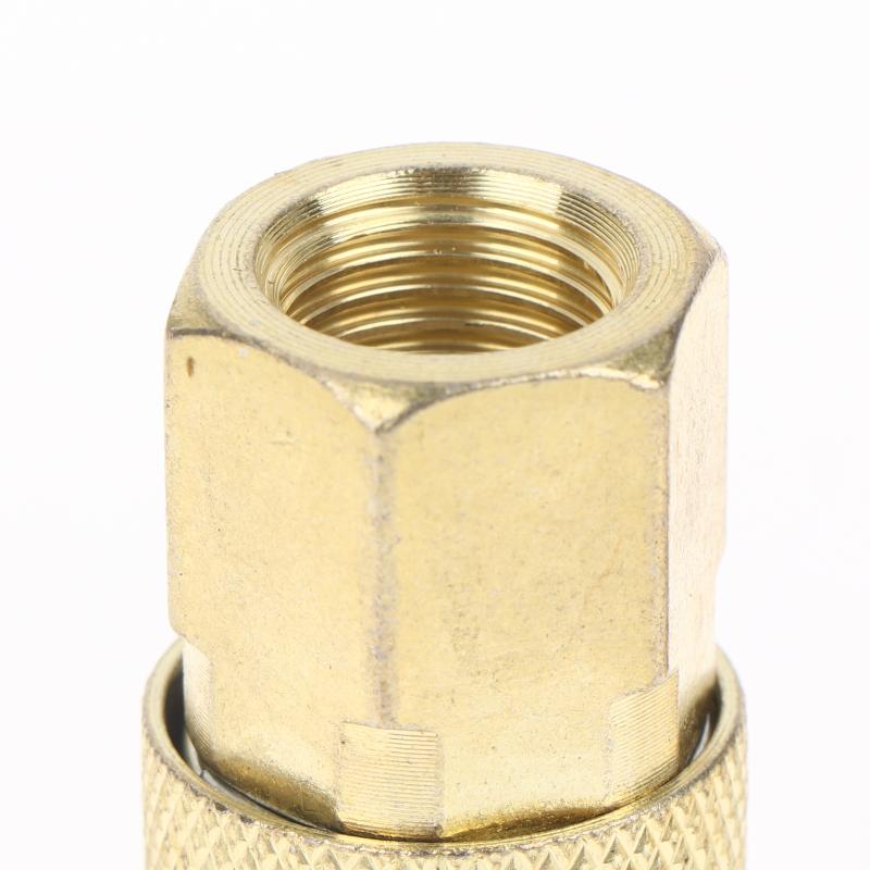 Us Type Air Hose Quick Connect Plug & Coupler With 1/4 Npt Fitting Male Thread American Standard Pneumatic Accessories