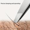 4-piece stainless steel precision tweezers | multifunctional eyebrow and facial hair removal tool