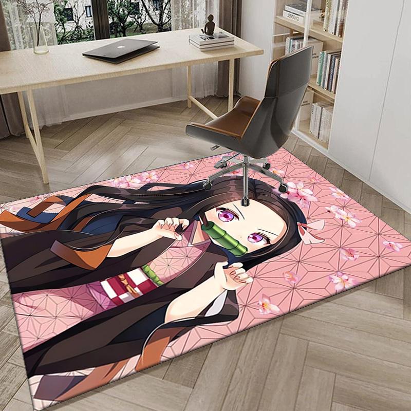 Anime Slayer Adventure  Carpet, Chair Rug,Rug for Office Bedroom Living Rooms, Doormat Decor Fan Gift Christmas Gift