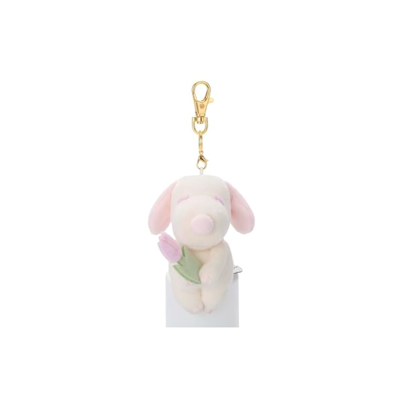 Takara Tomy Arts Peanuts Chokkori Thank You Mascot Snoopy (Tulip) Height: Approx. 10cm