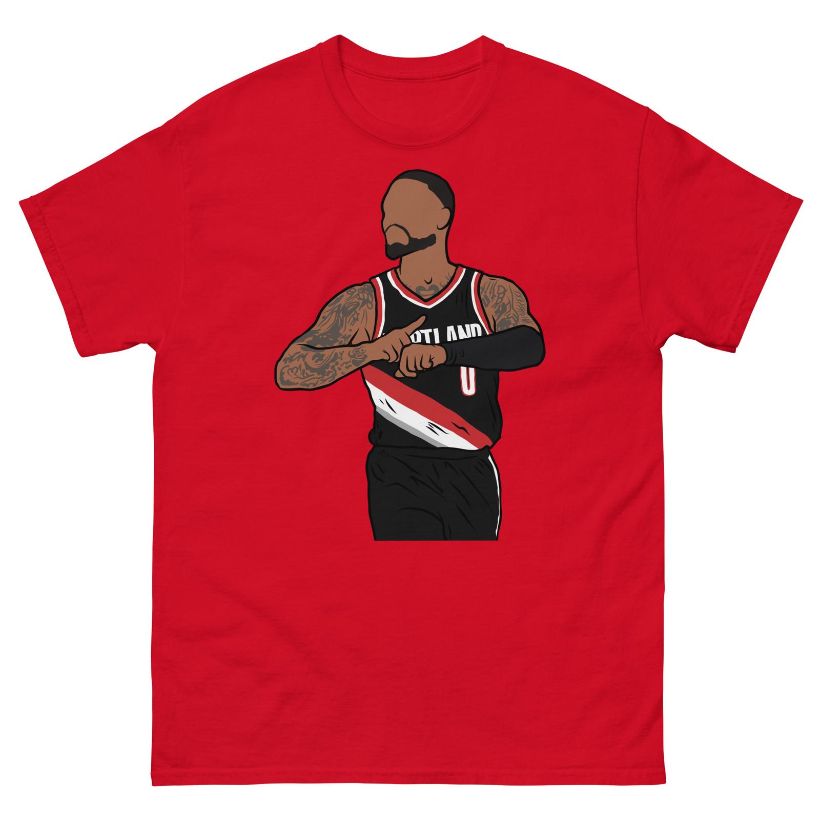 Damian Lillard Dame Lillard Time T-shirt XXXXL