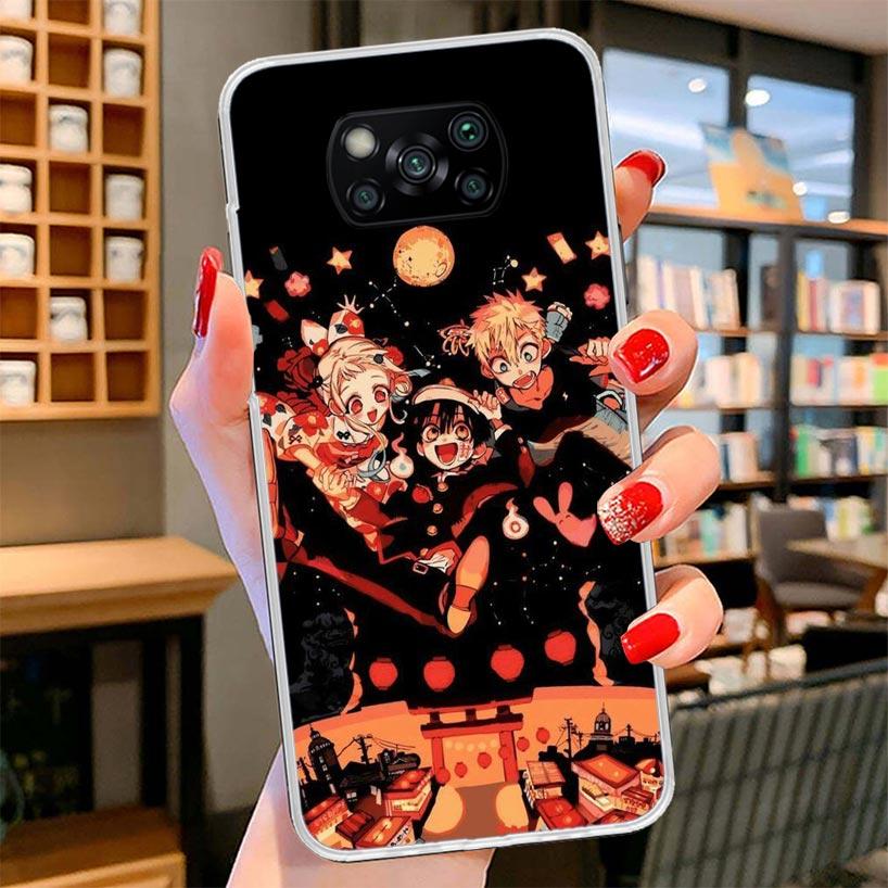Étui de téléphone Hanté Hanako Kun Anime pour Xiaomi Poco F7 Ultra X7 X6 X5 Pro M7 Redmi 15C 15 13C 13 12C 12 10C 10 9A 9C