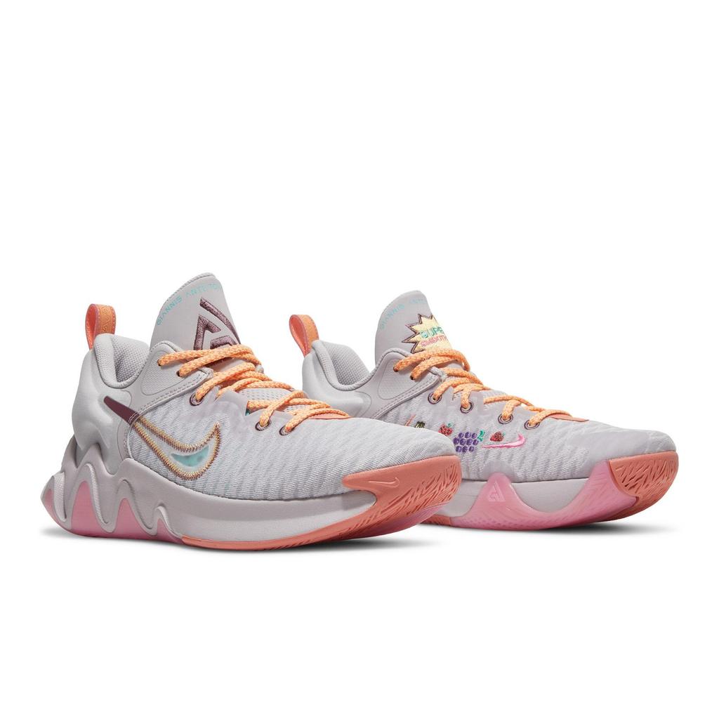 Nike Giannis Immortality EP 'Pole Siłowe' (Dla obu płci) Wenecja / Szkarłatna Rozkosz / Odcień Melona / Jasna Morwa Buty do Koszykówki DH4528 500