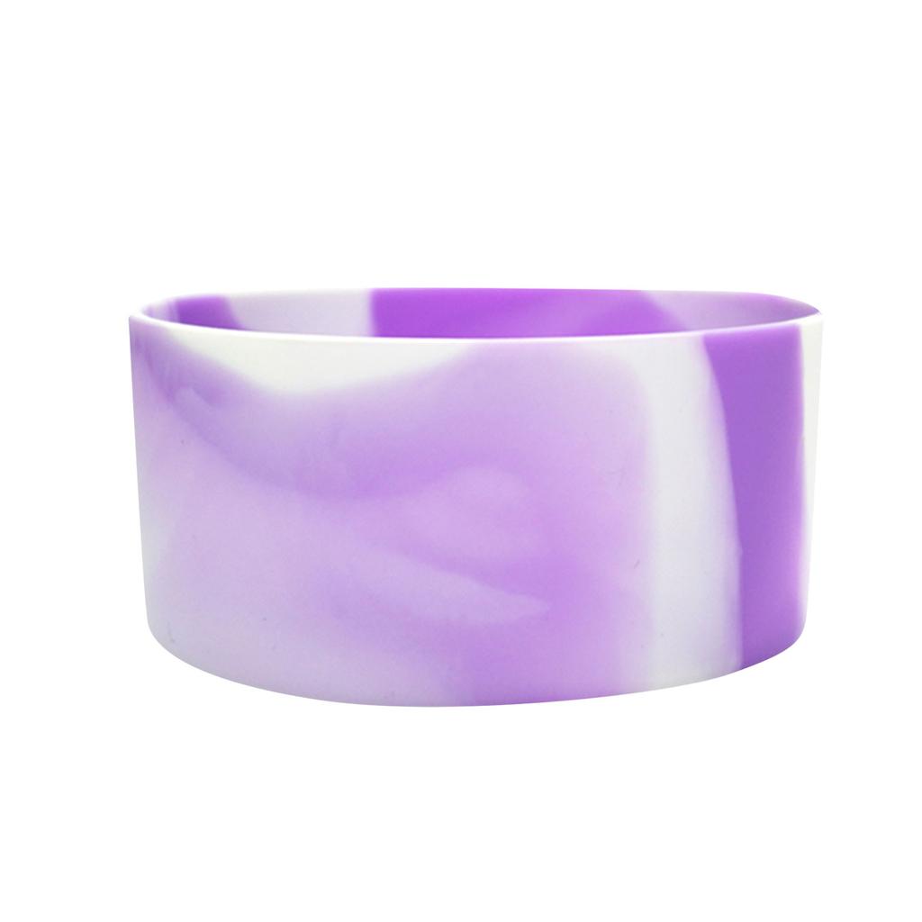 Silicone Boot For Sports Insulation Cup Noise Protective Silicone Water Bottle Bottom Sleeve Cover Tumbler Silicone Cover
