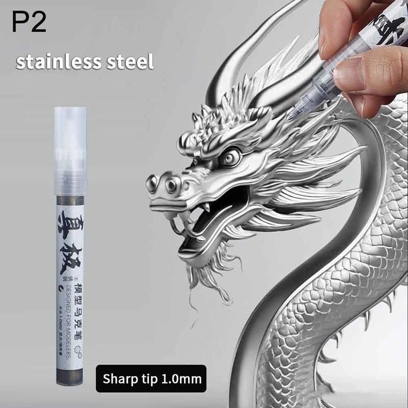 

8 Цветов Металлический Маркер 1ММ DIY Светоотражающая Краска Перманентный Золотой Серебряный Маркер Подкраска Школа Модель Живопись Маркировка