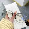 Fashion Round Frame Myopia Glasses Women's Blue Light Blocking Short-sighted Glasses Optical Prescription Minus Diopter Glasses