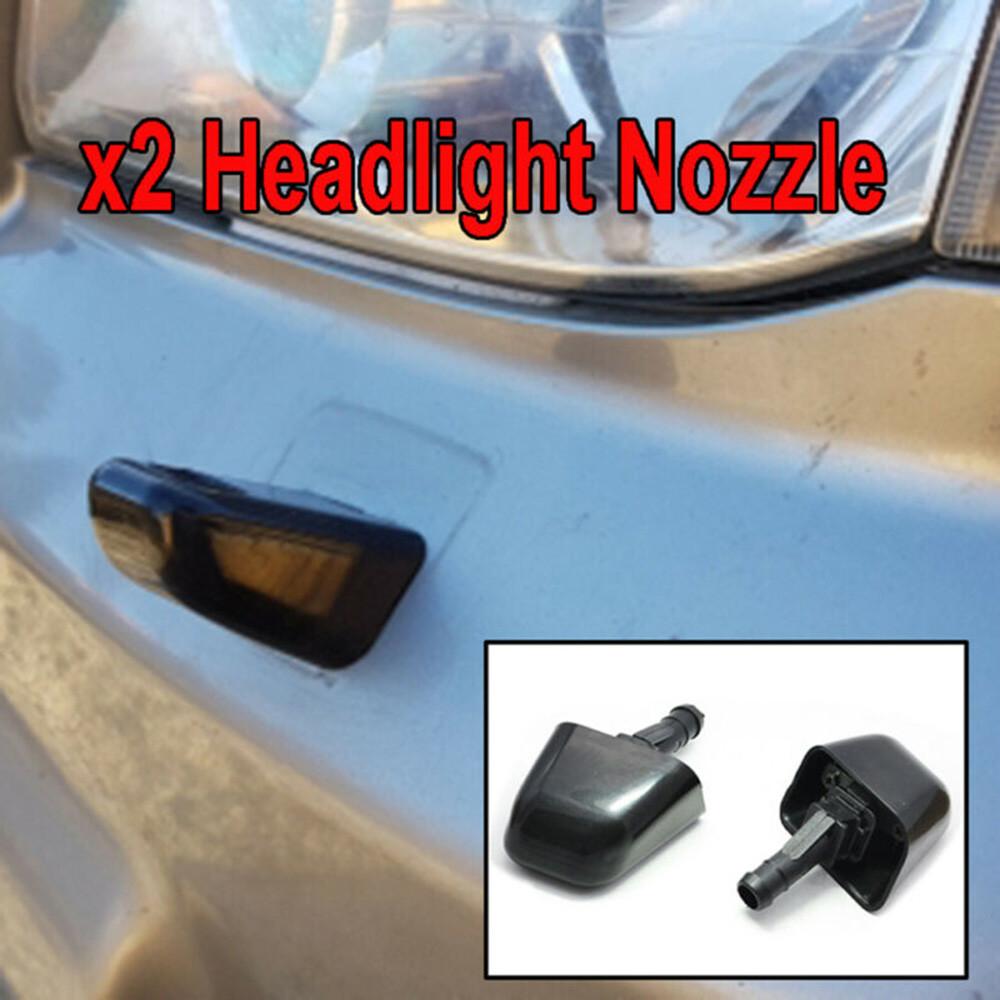 Improve Visibility and Safety with Front Headlight Washer Jet Nozzles Kit for Nissan X Trail For XTrail Easy Installation
