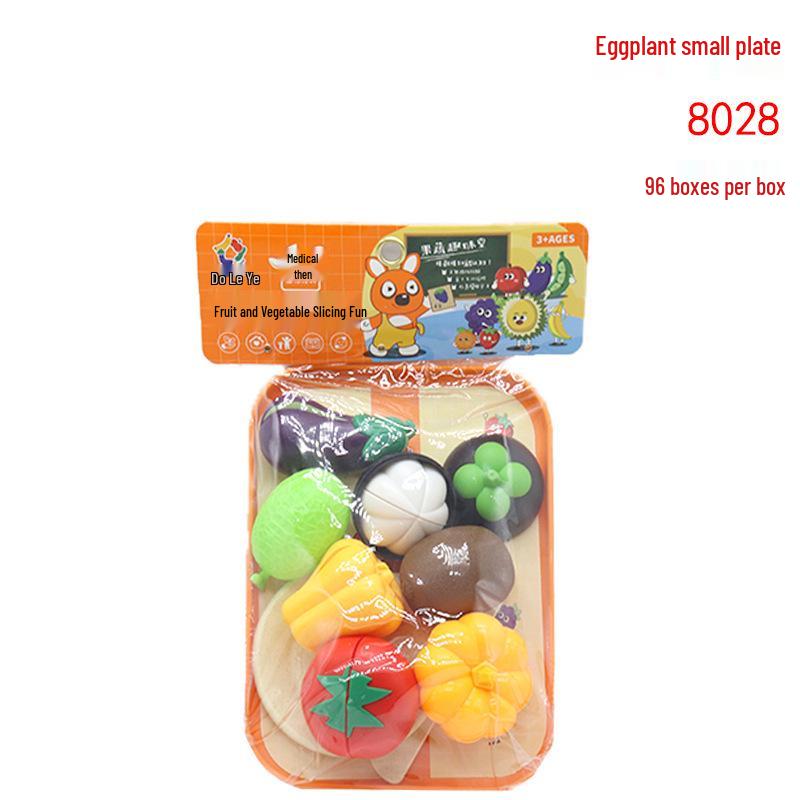 Jialeyuan Children s Fruit & Vegetable Cutting Toy Set