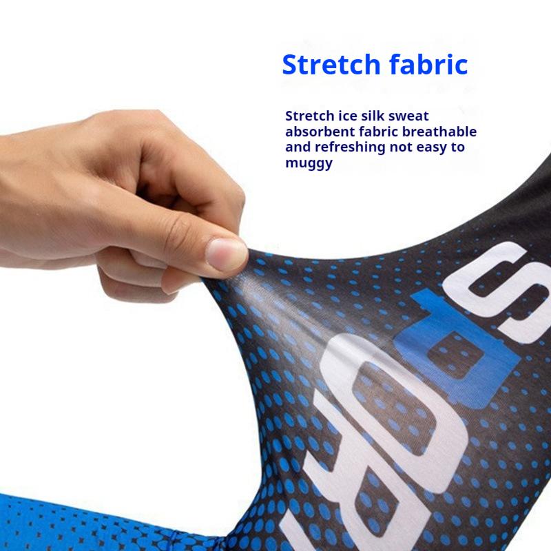 Ice Sleeved Gradient Summer Ice Silk Sun Protection Sleeved Men and Women Cycling Outdoor UV Protection
