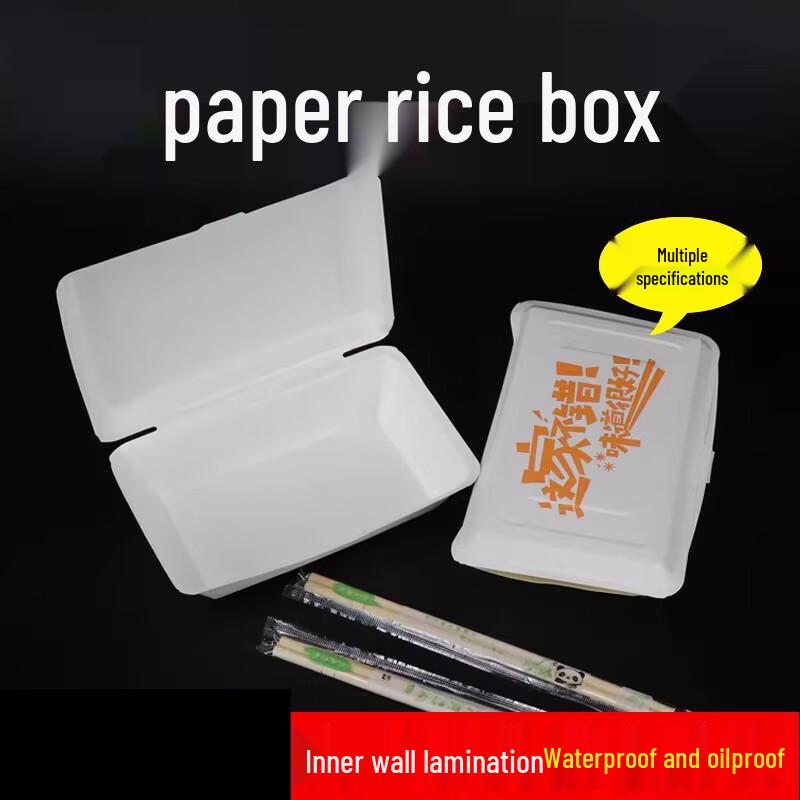 Disposable Rectangular Meal Prep Containers with Lids
