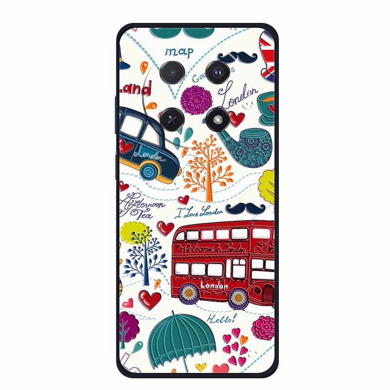 3D Emboss Case For Huawei Nova 14i Phone Case Coque Flowers Silicone Soft Back Cover For Huawei Nova 13i Y91 12i Case Funda Para