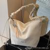 2025 New Butterscotch Canvas Tote Bag Student Shoulder Bag Large Capacity Casual Fashion Crossbody Bag for Women