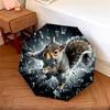 1 PC Automatic Folding Umbrella - Cute Pets Pattern, Portable & Foldable Design with 8 Ribs, Christmas Birthday Gifts