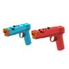 1Pair Gun Shape Handgrip Sense Joystick for Switch NS/NS OLED Game Controller Gamepad