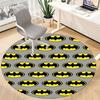 1pc Batman Symbols Office Round Area Rug, Under Office Chairs Bedroom Living Room Home Decor, Room Deco, Available in Various Sizes