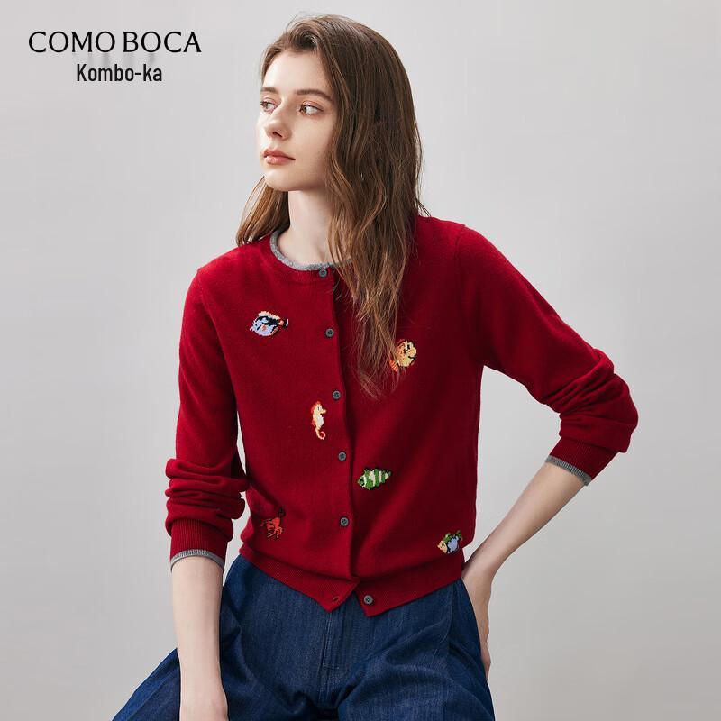 

Women s 100% Wool Knit Cardigan Sweater M