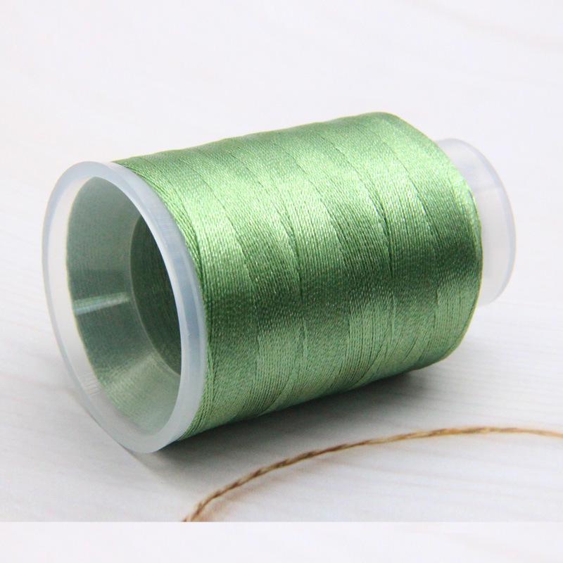 Vibrant Ice Silk Tassel Thread: 51 Colors for DIY Bracelets & Necklaces